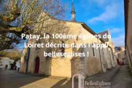 100 églises du Loiret répertoriées et renseignées sur l&rsquo;appli belleseglises !